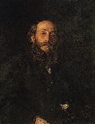 llya Yefimovich Repin Portrait of painter Nikolai Nikolayevich Ghe Sweden oil painting artist